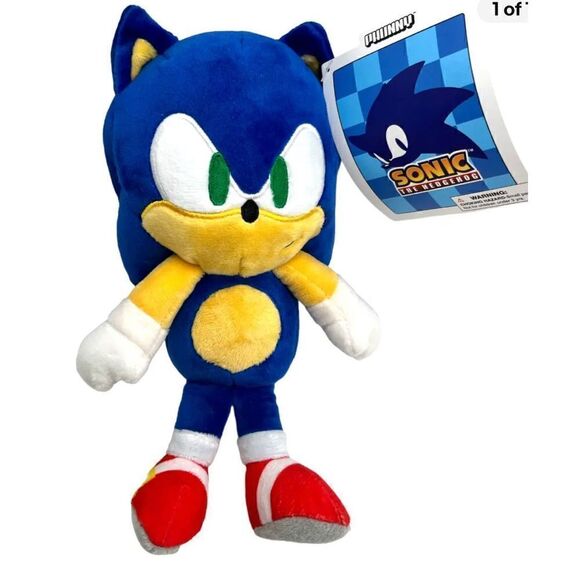 Sonic the Hedgehog 8" Phunny Plush by Kidrobot New With Tag - Picture 2 of 6